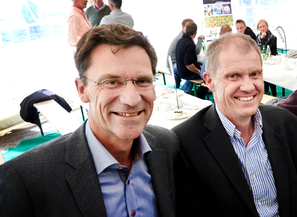 Aquaculture entrepreneurs Bjørn Skjævestad and Arne Gulbrand Ruud selling off genetics companies, adding to the dividends. Photo: Bjørn Tore Ness.