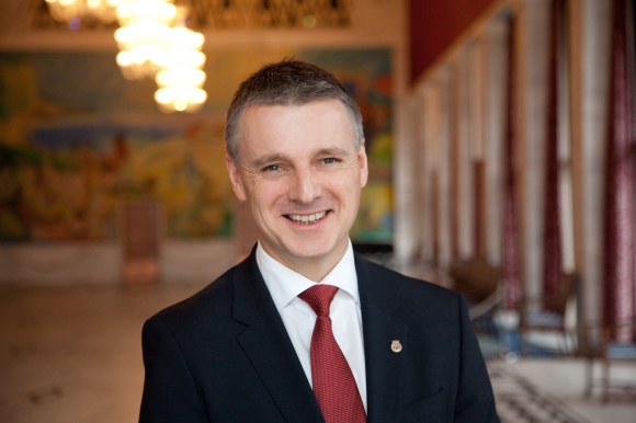 Kjetil Lund er ny byråd for næring og eierskap i Oslo kommune fra 19. desember 2017.