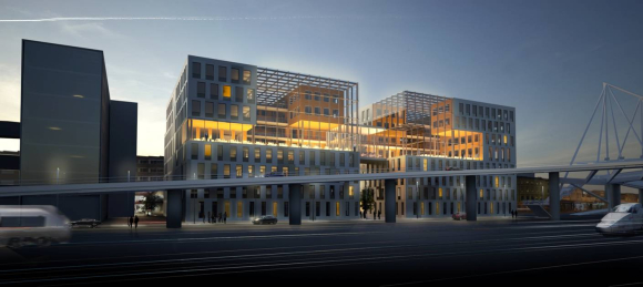 Gjensidiges nye hovedkontor i Oslo vil se slik ut og koster over 400 millioner kroner.